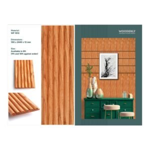 Woodenly Fluted Wood Panels