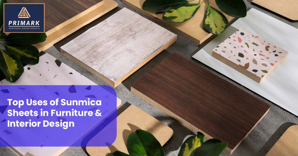 Top Uses of Sunmica Sheets in Furniture & Interior Design