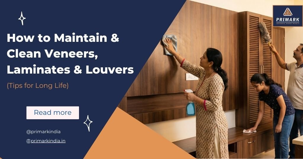 How to Maintain & Clean Veneers, Laminates & Louvers (Tips for Long Life)