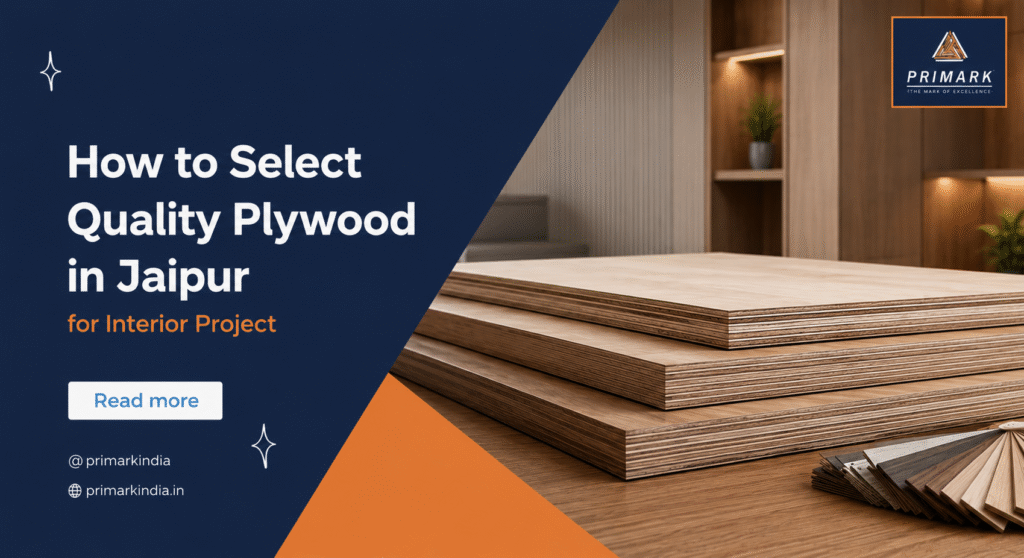 How to Select Quality Plywood in Jaipur for Interior Projects 